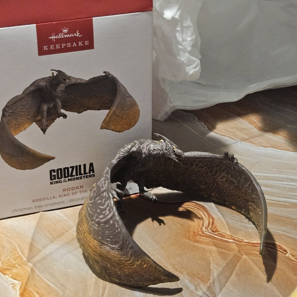 Hallmark Keepsake 2025 Godzilla King of the Monsters Rodan Christmas Ornament